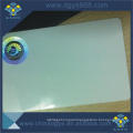 Manufacturer supply customized holographic hot foiled security paper warranty card for watch/latop